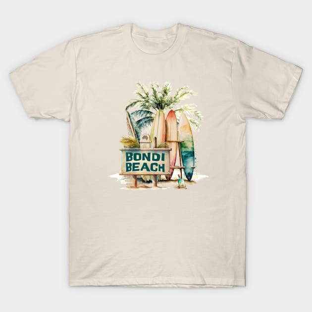 Bondi Beach T-Shirt by Speshly